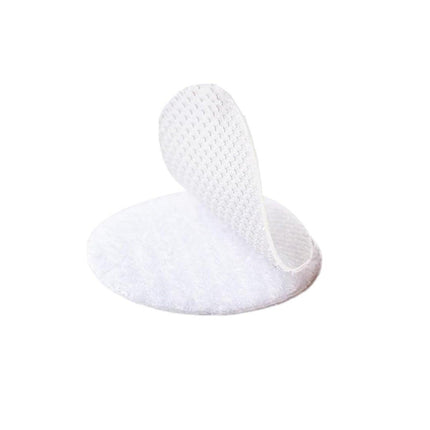 Strong Sticky Round Self Adhesive Dots DIY Bond Tape No Mark Fasteners - White 30Pairs - 15mm.