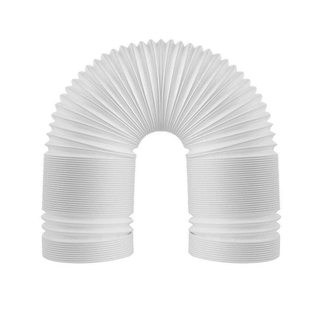 Portable Air Conditioner Exhaust Hose 13/15cm Extendable Vent Pipe PP Steel Wire - 2m x 15cm.