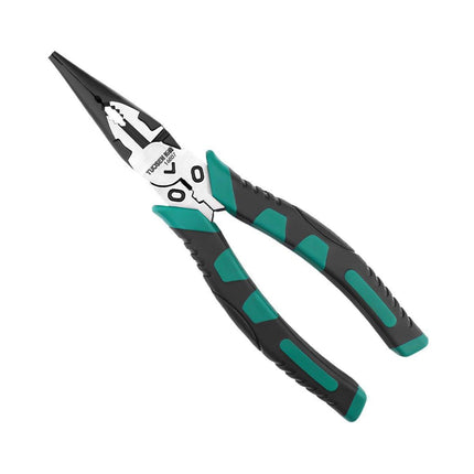 Labor-Saving Multi-Functional Tiger Pliers Flat Needle-Nose Diagonal Wire Pliers - Diagonal cutting pliers-6inch.