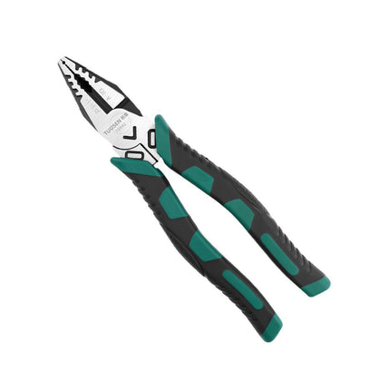 Labor-Saving Multi-Functional Tiger Pliers Flat Needle-Nose Diagonal Wire Pliers - Diagonal cutting pliers-6inch.