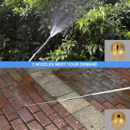 2 In1 High Pressure Washer Sprayer Spray Jet Nozzle Car Cleaner Garden Watering Tool.