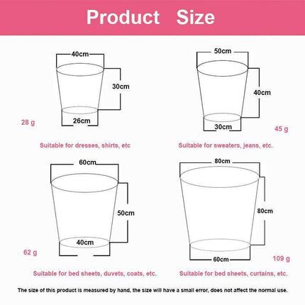 Laundry Washing Mesh Net Bag Drawstring Delicate Cloth Cleaning Clothes Lingerie - M (50*40CM).