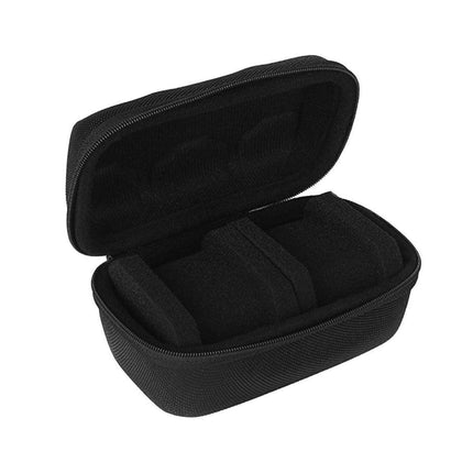Two Card Portable Watch Organizer Box Storage Case for Watches and Straps.