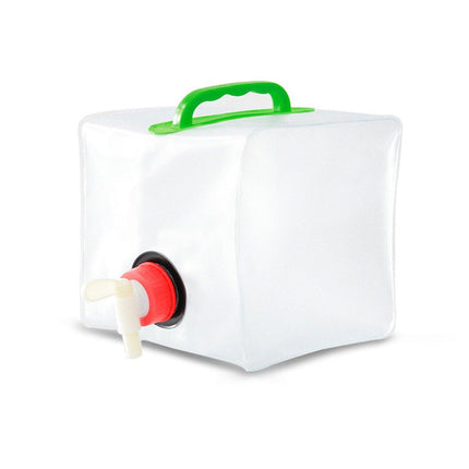 Portable Folding Water Bag Compression Bucket Outdoor Sports Cycling Equipment - 10L.
