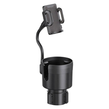 2 in 1 Car Phone Holder and Cup Holder Drink Organiser Water Bottle Holder.