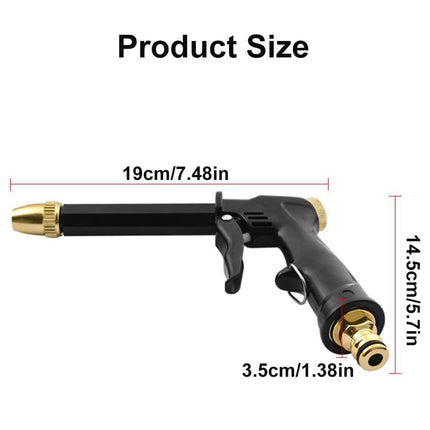 Household Car Wash Water Sprayer Garden Cleaning Nozzle for Car and Flower Watering - Cleaning Water Gun Only.