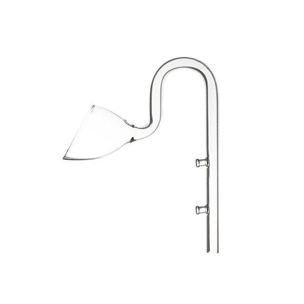Aquarium Glass Inlet Outlet Pipe Fish Tank Filter Oil Film Remover Plant Holder - Oil removal inlet-16mm.