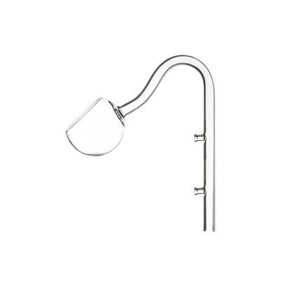 Aquarium Glass Inlet Outlet Pipe Fish Tank Filter Oil Film Remover Plant Holder - Oil removal inlet-16mm.