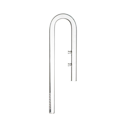 Aquarium Glass Inlet Outlet Pipe Fish Tank Filter Oil Film Remover Plant Holder - Speaker outlet-12mm.