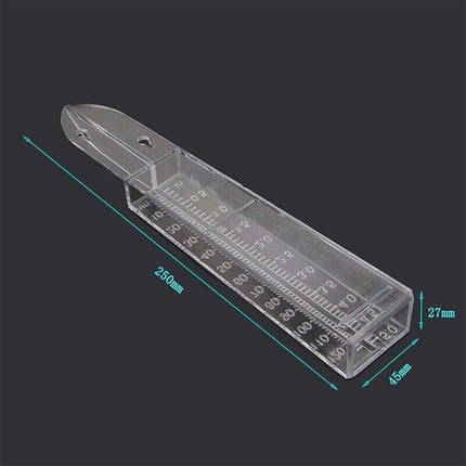 1PC Rain Gauge Water Catchment Device Weather Outdoor 120mm.