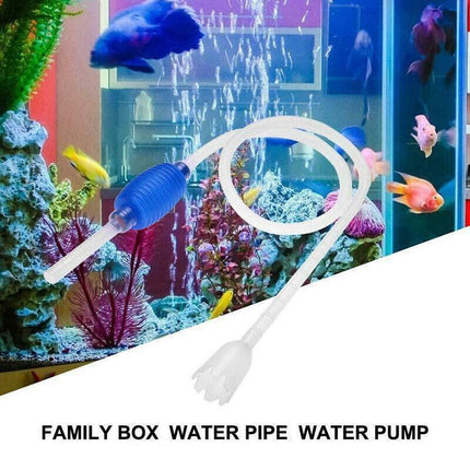 Large Aquarium Fish Tank Gravel Cleaner Syphon Vacuum Water Changer Siphon Hose.