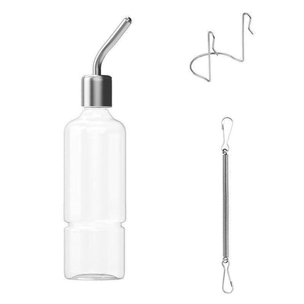 350ml Hanging Water Bottle for Small Pets - Guinea Pig Rabbit Hamster Feeder.