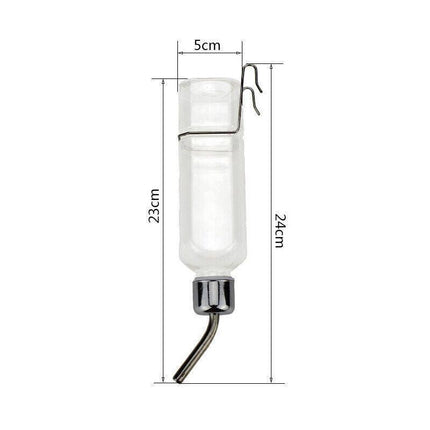 350ml Hanging Water Bottle for Small Pets - Guinea Pig Rabbit Hamster Feeder.