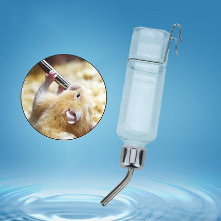 350ml Hanging Water Bottle for Small Pets - Guinea Pig Rabbit Hamster Feeder.