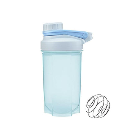 500ml Protein Powder Shake Ball Bottle Sport Mixer Shaker Mixing Drinking Cup - Pink.