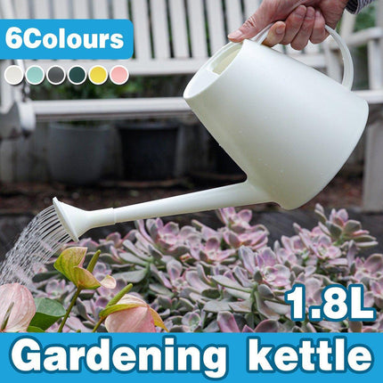 Long Spout Watering Can Garden Sprinkler Gardening Tools for Plants Flowers - Grey.