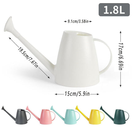 Long Spout Watering Can Garden Sprinkler Gardening Tools for Plants Flowers - Grey.