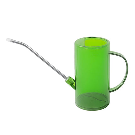 Watering Can Long Spout For Indoor Outdoor Garden Potted Plants Flowers Use - Green.