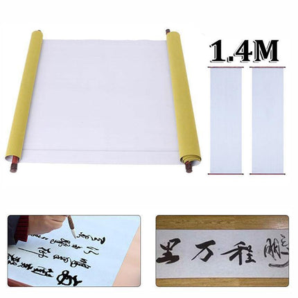 2-3PCS Chinese Magic Cloth Water Paper Calligraphy Fabric 1.4m Reusable Practice - 3x.