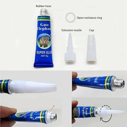 Aquarium Glue Adhesive Glue Aquatic Plant Wood Moss Coral Sea Freshwater 5g - 1PC.