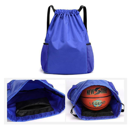 Sports Backpacks Large Capacity Waterproof Bag Sport Bag - Black.