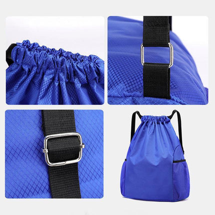 Sports Backpacks Large Capacity Waterproof Bag Sport Bag - Black.