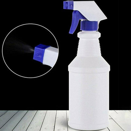 3PCS 500ml Reusable Plastic Spray Bottles for Cleaning Garden Car Use.