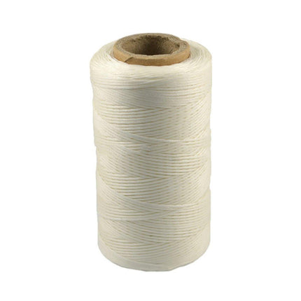 260m 150D Leather Sewing Waxed Thread Hand Stitching Craft Repair Cords 4Colours - Brown.