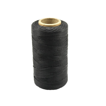 260m 150D Leather Sewing Waxed Thread Hand Stitching Craft Repair Cords 4Colours - Brown.