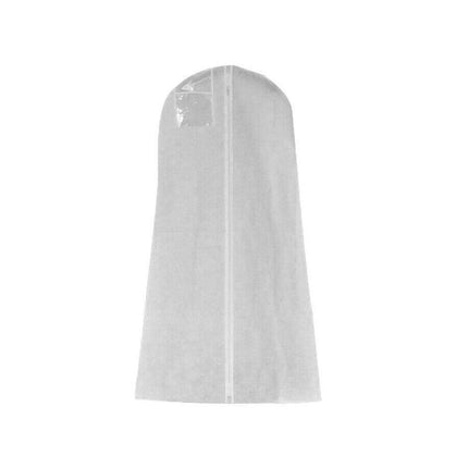 White Extra Large Wedding Dress Bridal Gown Garment Breathable Cover Storage Bag.