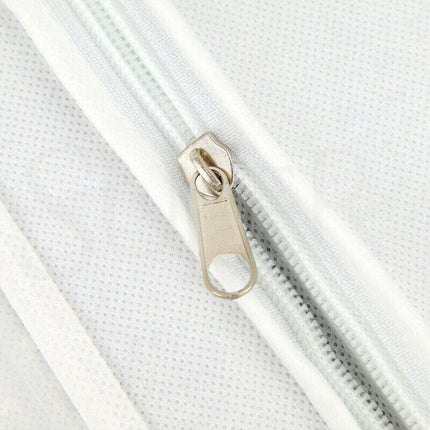 White Extra Large Wedding Dress Bridal Gown Garment Breathable Cover Storage Bag.