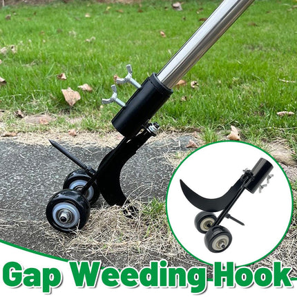 Weed Puller Tool Adjustable Crevice Weeding Cleaner Hand Tool For Garden Lawn.
