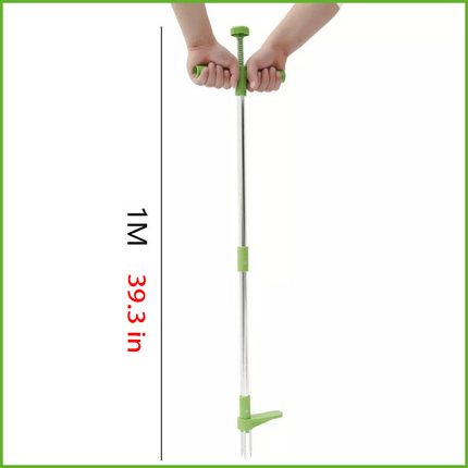 Weed Puller Garden Golves Claws Weeder Twister Twist Pull Lawn Root Remover Tool.