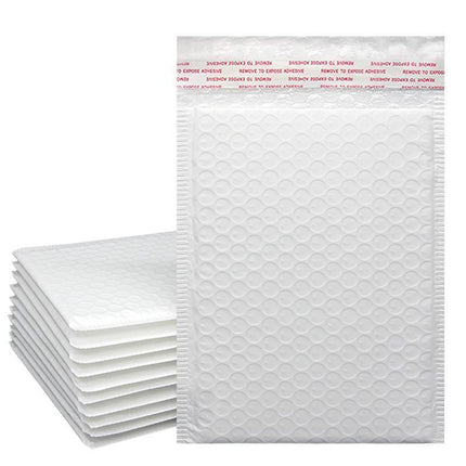 25PCS Poly Bubble Mailers Envelope Padded Bag White Cushioned Satchel 15 Sizes - 25PCS-15*40CM.