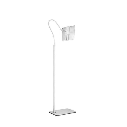 Adjustable Floor/Desk Stand Bed Lazy Mount Holder Arm Bracket For Phone Tablet - 6.5-9cm White(Desk Stand).