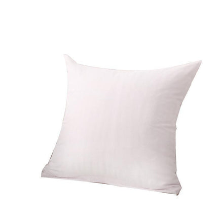 50cm*50cm Multicoloured Plain Solid Colour Cushion Cover Decorative Pillow Case - White.