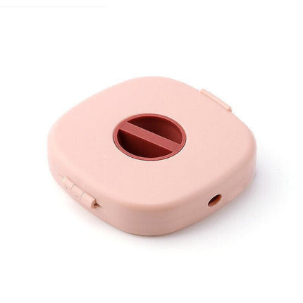 Case Cord Tangle Free Organizer Portable Earphones Manager Wire Winder Cable - Pink*1.