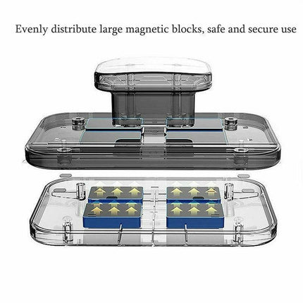Magnetic Window Glass Cleaning Tool Double Side Glass Cleaner Brush Wiper Home.