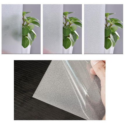 3/5M Sand Blast Clear Privacy Frosted Frosting Windows Glass Film Removable - 90cm×3M.