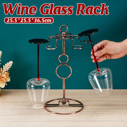 Wine Glass Rack Countertop Freestanding Stemware Rack Wine Glass Stand Racks.