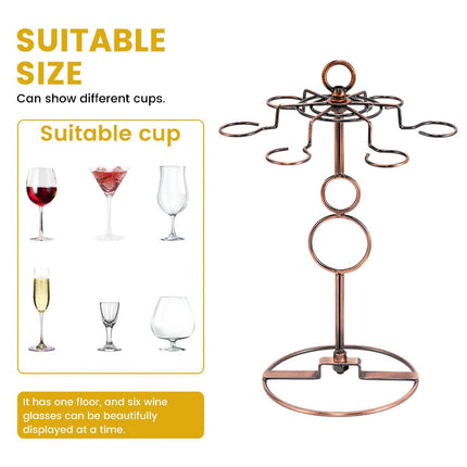 Wine Glass Rack Countertop Freestanding Stemware Rack Wine Glass Stand Racks.