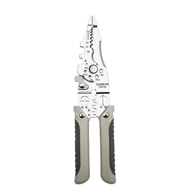 Multifunctional Wire Stripper Pliers Electric Cable Crimper and Cutter Tool Set.