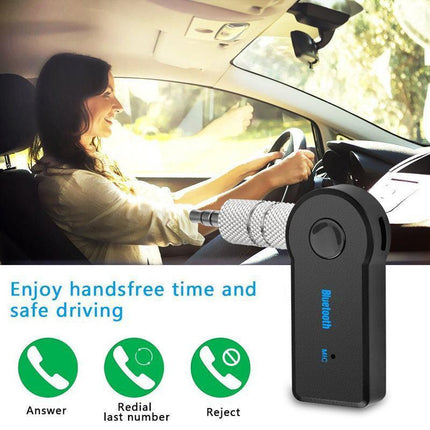 New 1Pc Wireless Bluetooth To Aux 3.5Mm Audio Stereo Car Music Receiver Au Stock.