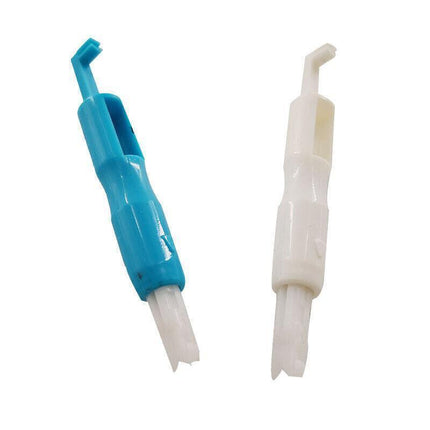 3x Automatic Needle Threader -Insertion Handle Tools Sewing Machine - White.