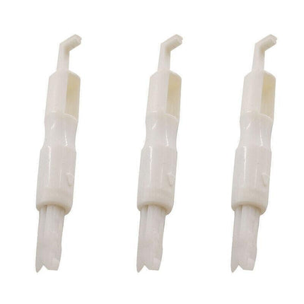 3x Automatic Needle Threader -Insertion Handle Tools Sewing Machine - White.