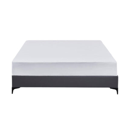 Waterproof Mattress Protector Fitted Sheet Bed Cover for Single King Single Double Queen - 137x190cm.