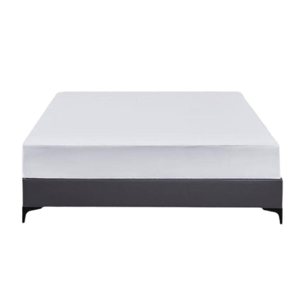 Waterproof Mattress Protector Fitted Sheet Bed Cover for Single King Single Double Queen - 152x203cm.