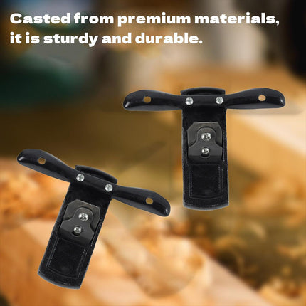 Mini Handheld Cast Iron Woodworking Planer Manual Flat Trimming Smoothing Tool.