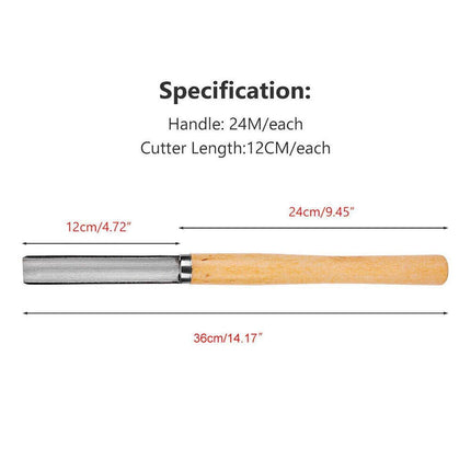 8X Heavy Duty HSS Wood Lathe Chisel Set Turning Wood Tools Carving GougeDurable.