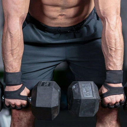 Weight Lifting Training Gloves Women Men Fitness Sports Body Building Gym Gloves - XL.